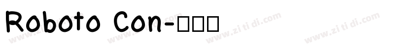Roboto Con字体转换